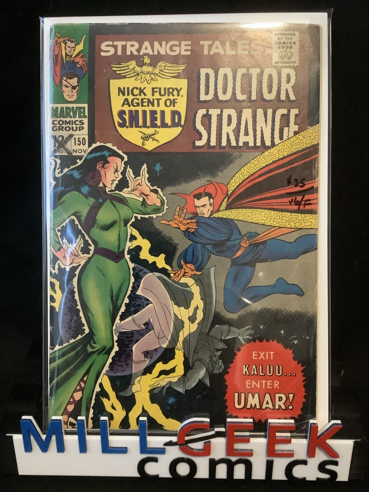 Strange Tales #150 (Marvel Comics November 1966) VG/F (5.0) Stan Lee/Roy Thomas