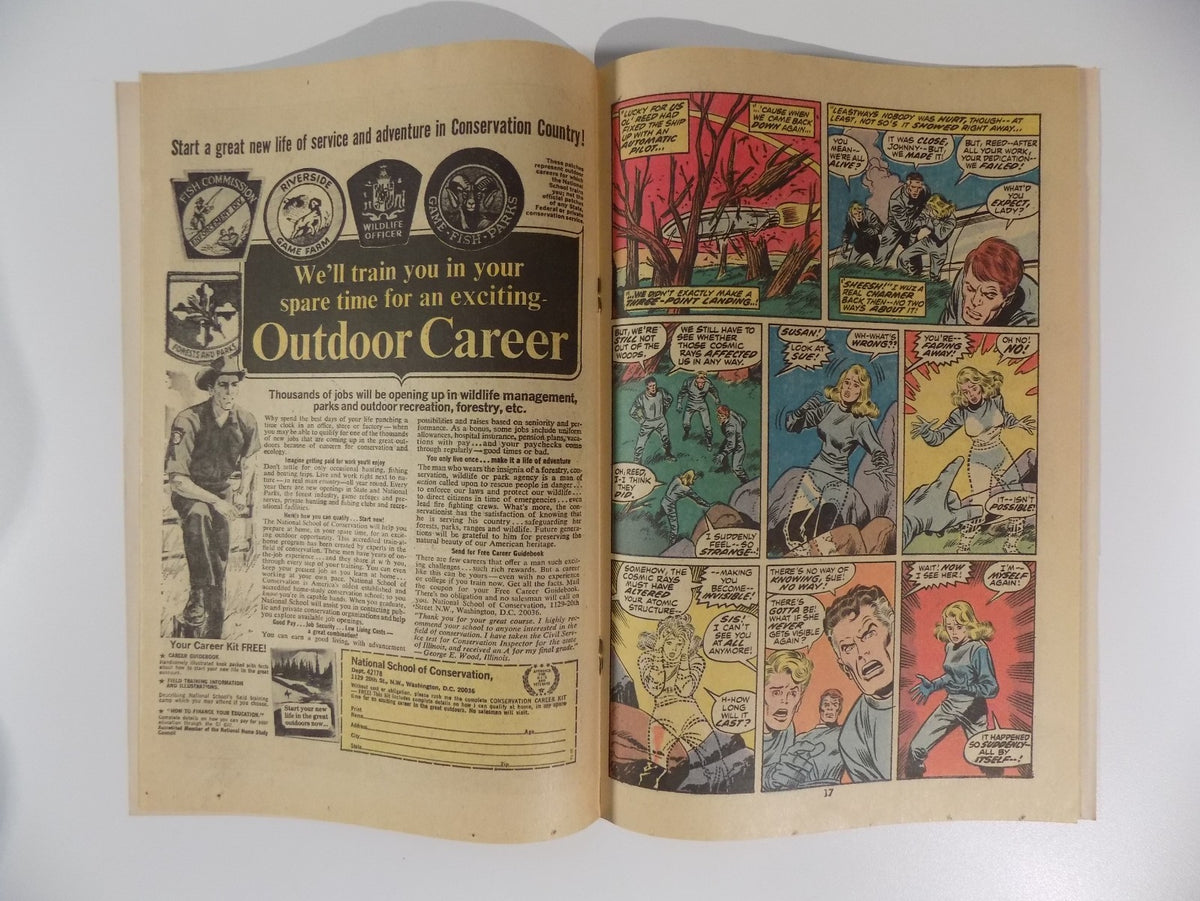 Fantastic Four #126 Marvel Comic September 1972 Very Fine+