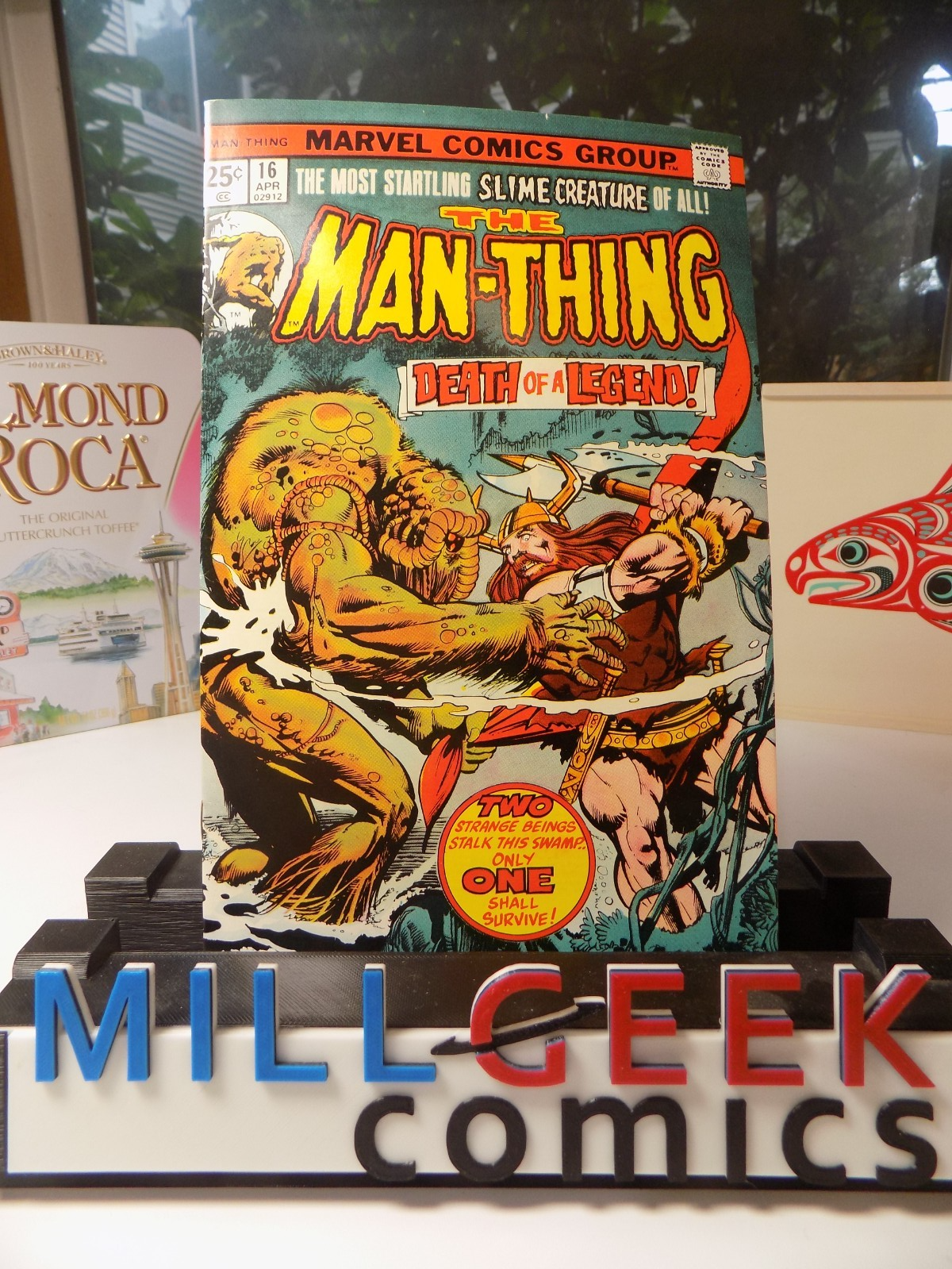 Man-Thing #16 Marvel Comic April 1975 Very Fine/Near Mint