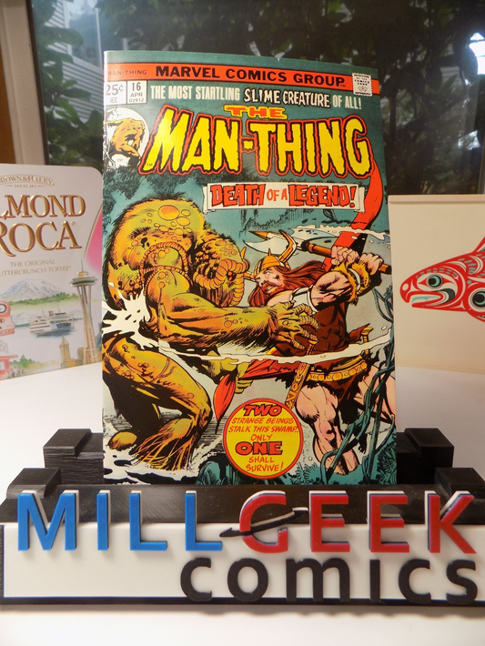 Man-Thing #16 Marvel Comic April 1975 Very Fine/Near Mint
