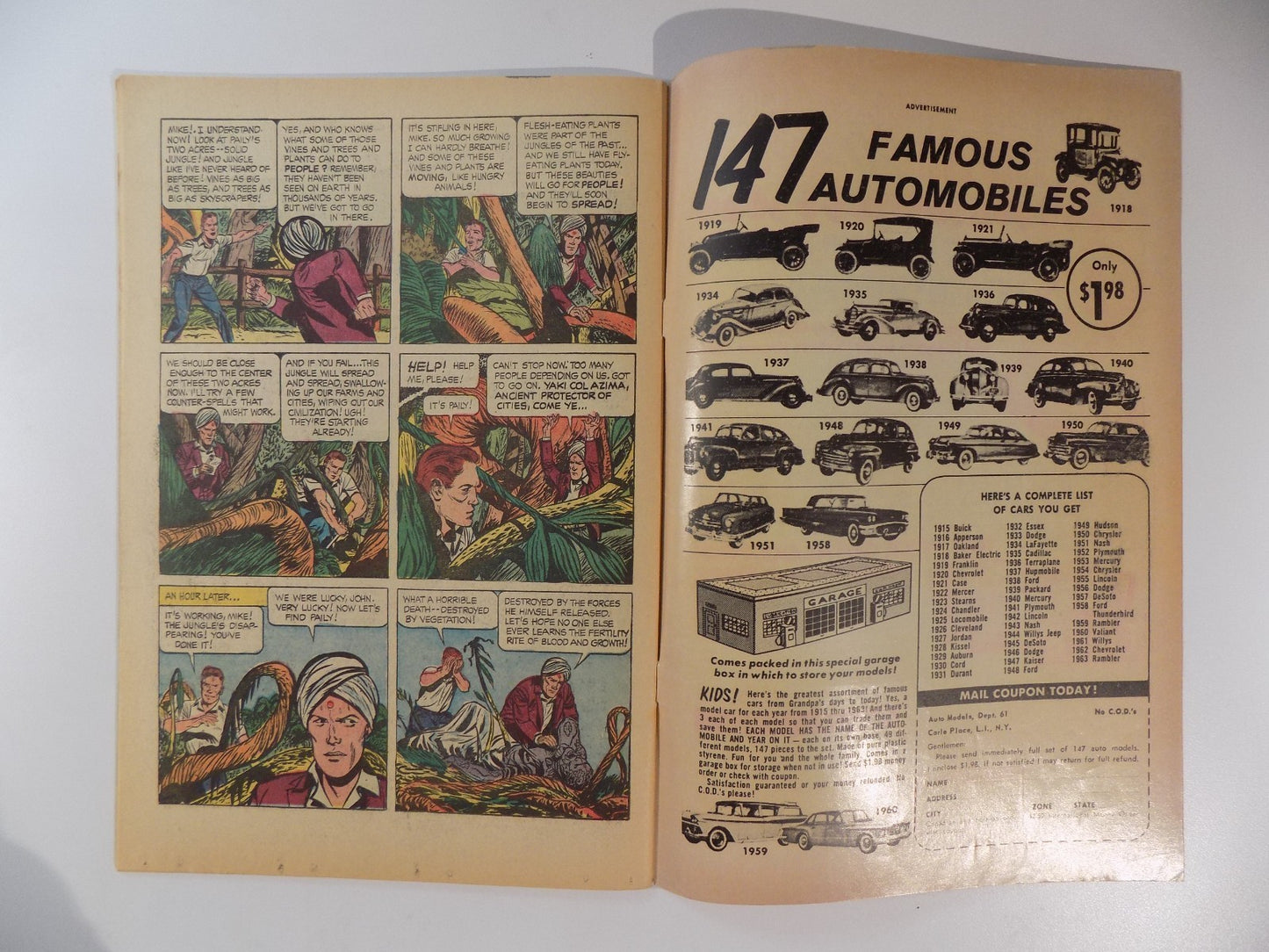 Brain Boy #6 Dell Comic Sept-Nov 1963 Fine/Very Fine