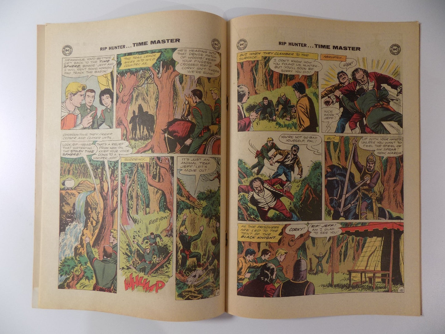 Rip Hunter Time Master #16 DC Comic October 1963 Fine/Very Fine