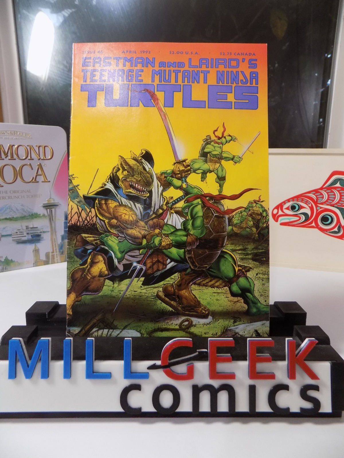 Teenage Mutant Ninja Turtles #46 Mirage Comic April 1992 Fine/Very Fine