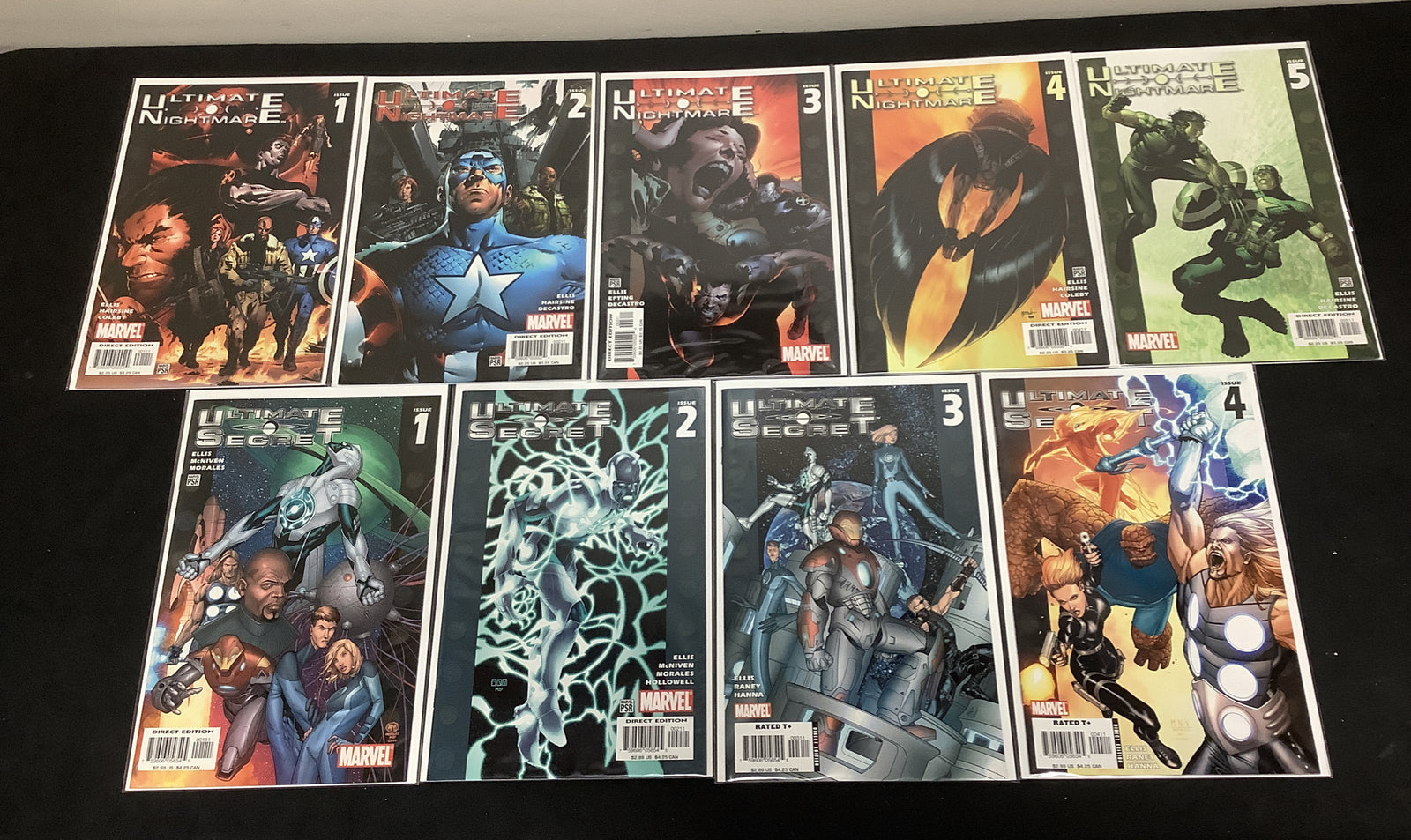Ultimate Universe Comic Bundle: Ultimate Secret #1-4, Ultimate Nightmare #1-5