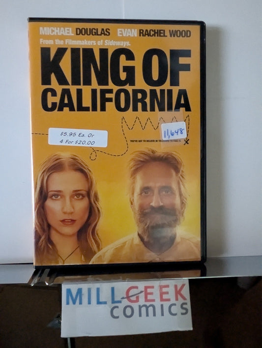 King of California / Nacho Libre, Movie Set (DVD) Like New -JD