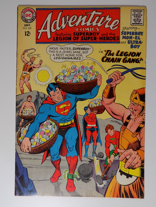Adventure Comics #360 DC Comics Fine- September 1967