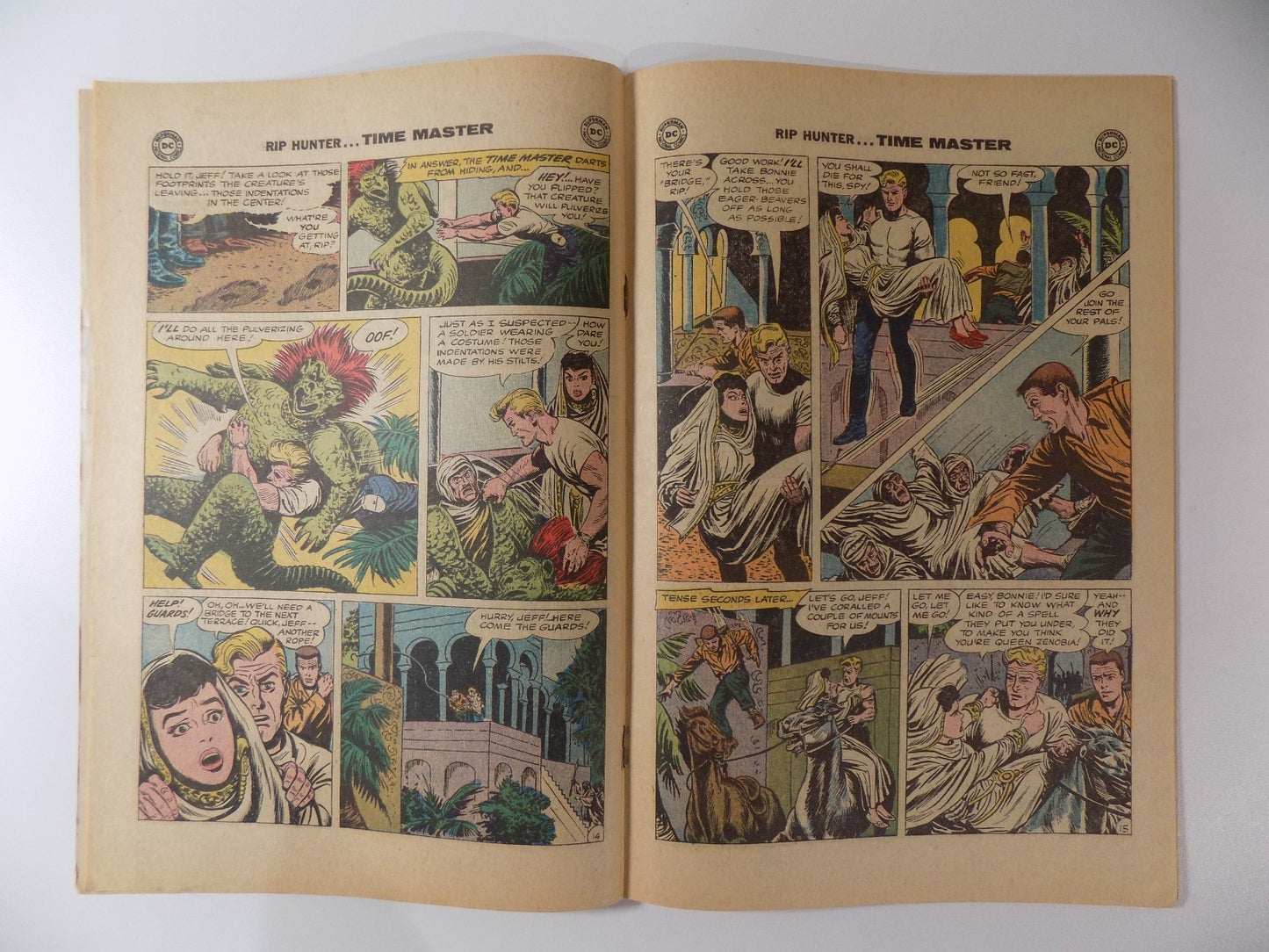 Rip Hunter Time Master #10 DC Comic October 1962 Fine