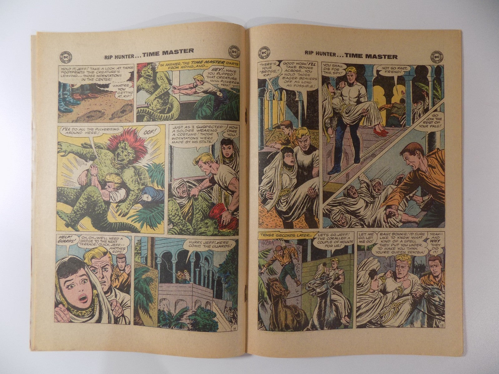 Rip Hunter Time Master #10 DC Comic October 1962 Fine