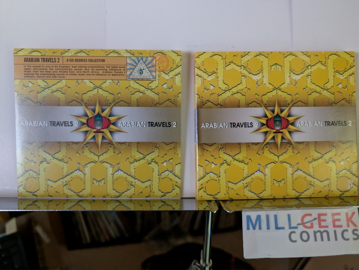 Arabian Travels 1 & 2, A Six Degrees Collection, 2 CD Lot -JD