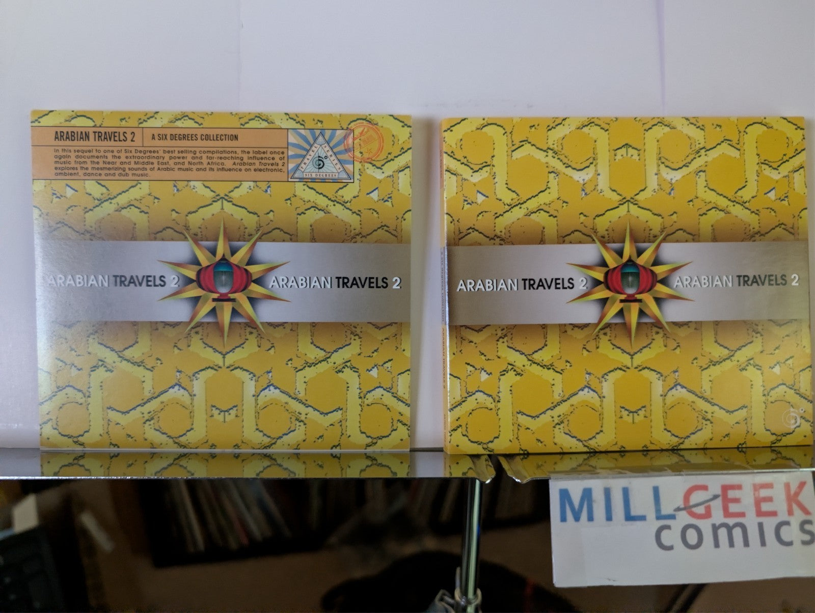 Arabian Travels 1 & 2, A Six Degrees Collection, 2 CD Lot -JD
