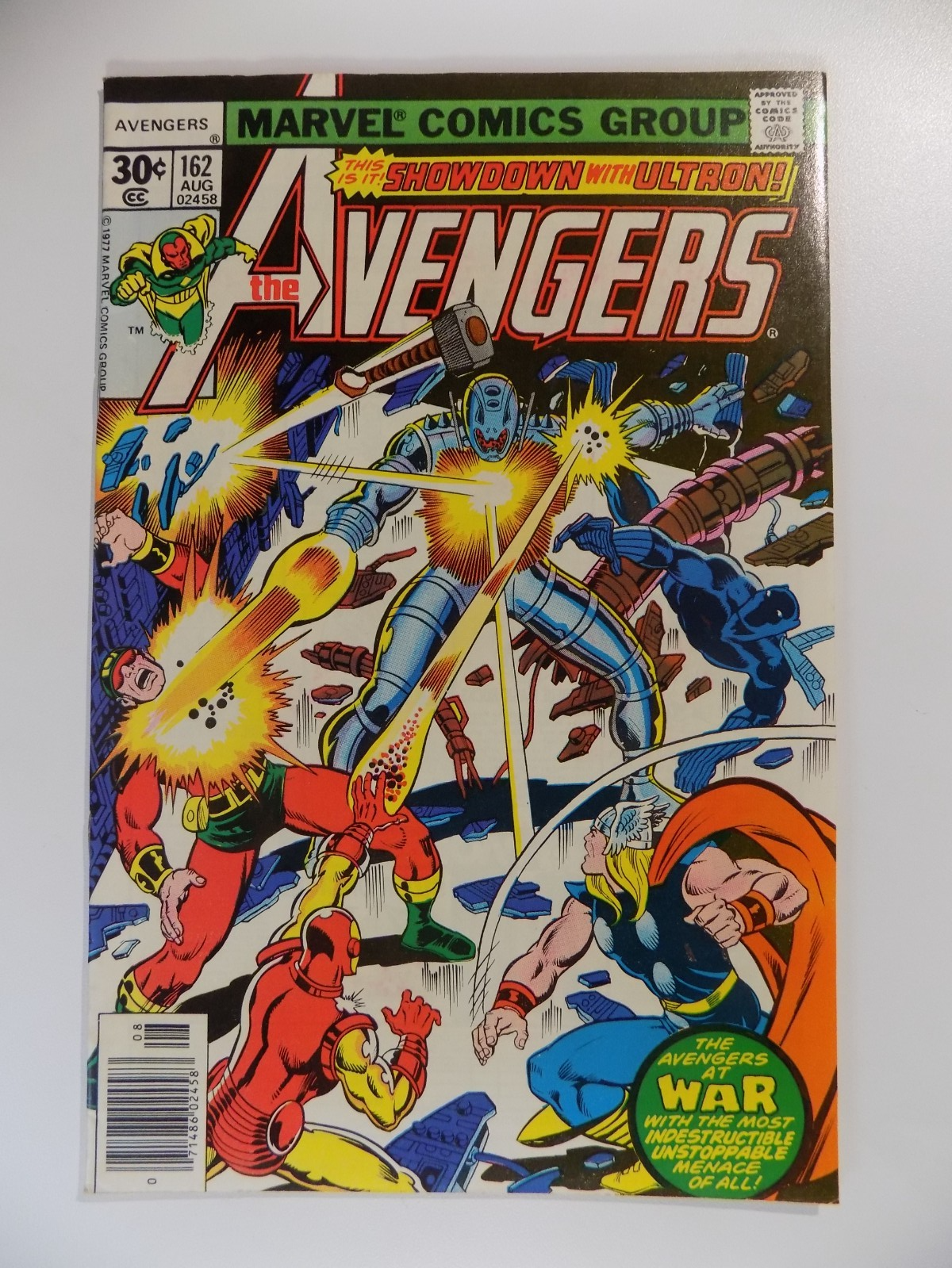 Avengers #162 Marvel Comic August 1977 Very Fine+
