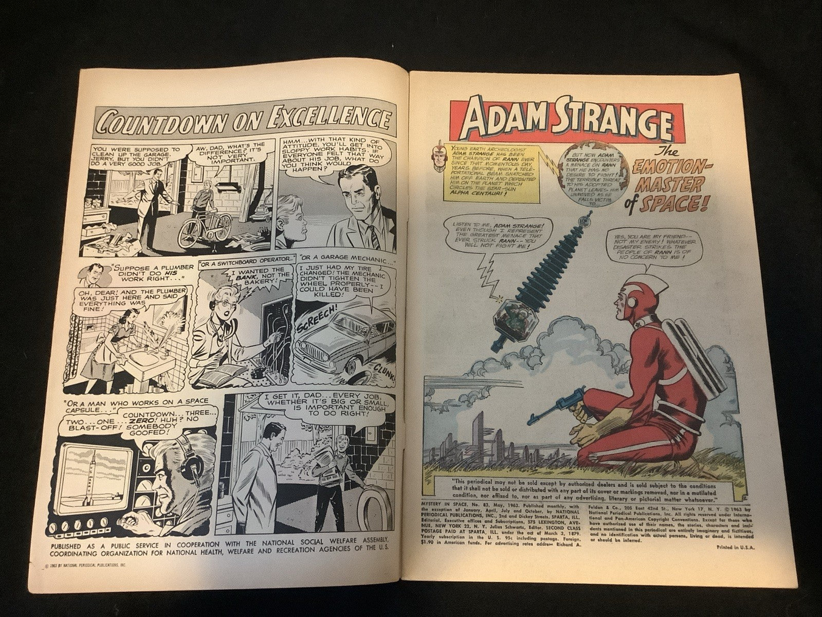 Mystery in Space #83 (DC Comics May 1963) Fine (6.0) Carmine Infantino