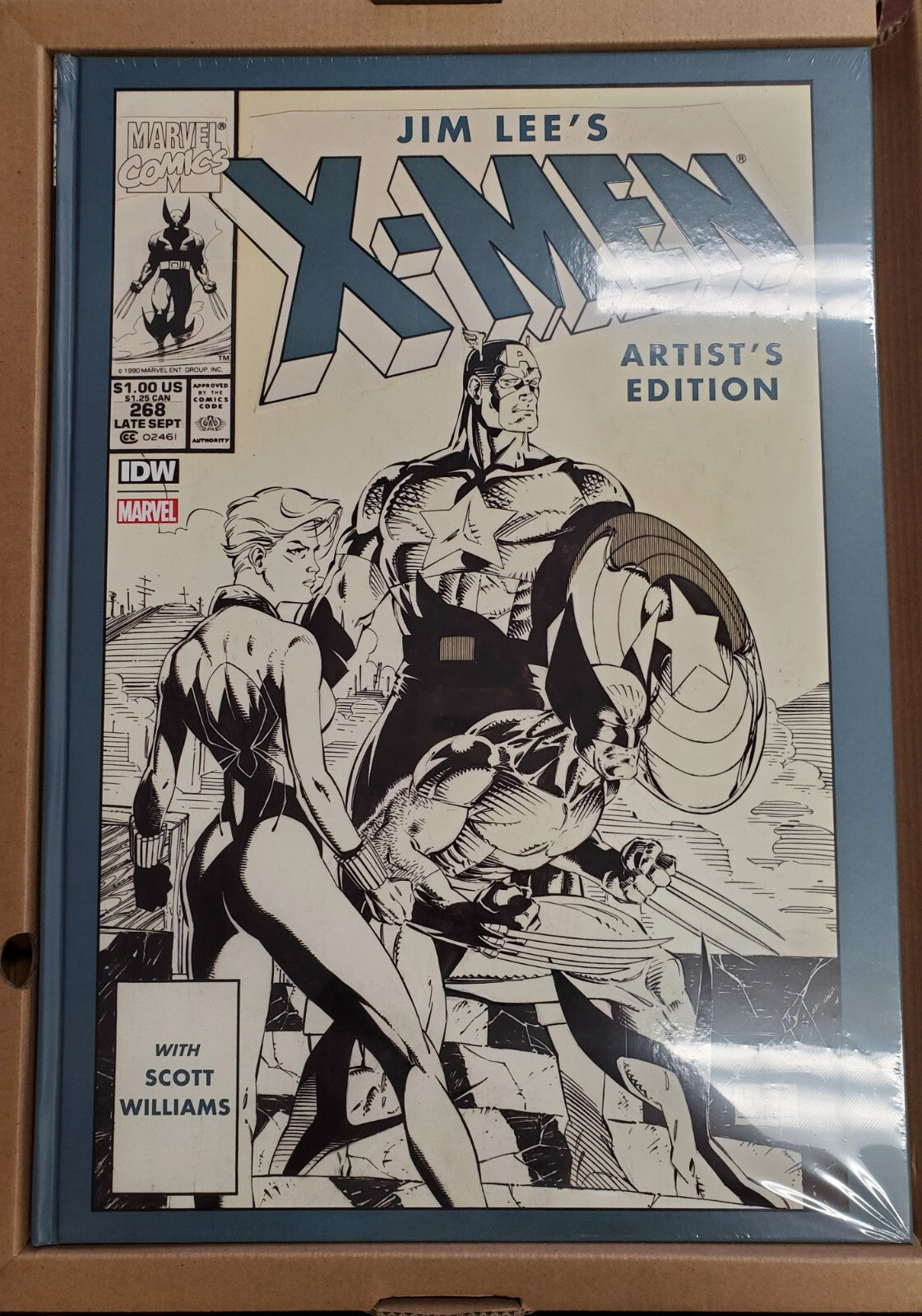 Jim Lee’s X-Men  Artist’s Edition (2020) HC IDW Marvel