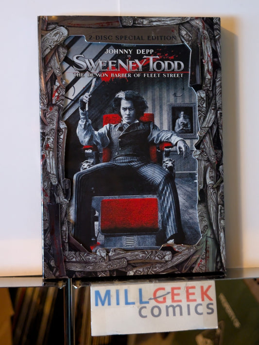 Sweeney Todd - Movie, In Concert, and On Stage, 3 Movie Set (DVD) -JD