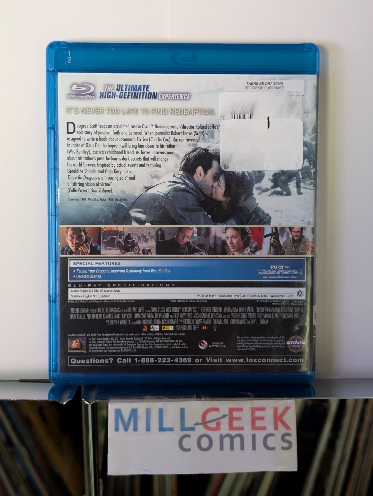 There Be Dragons, Charlie Cox (Blu Ray) -JD
