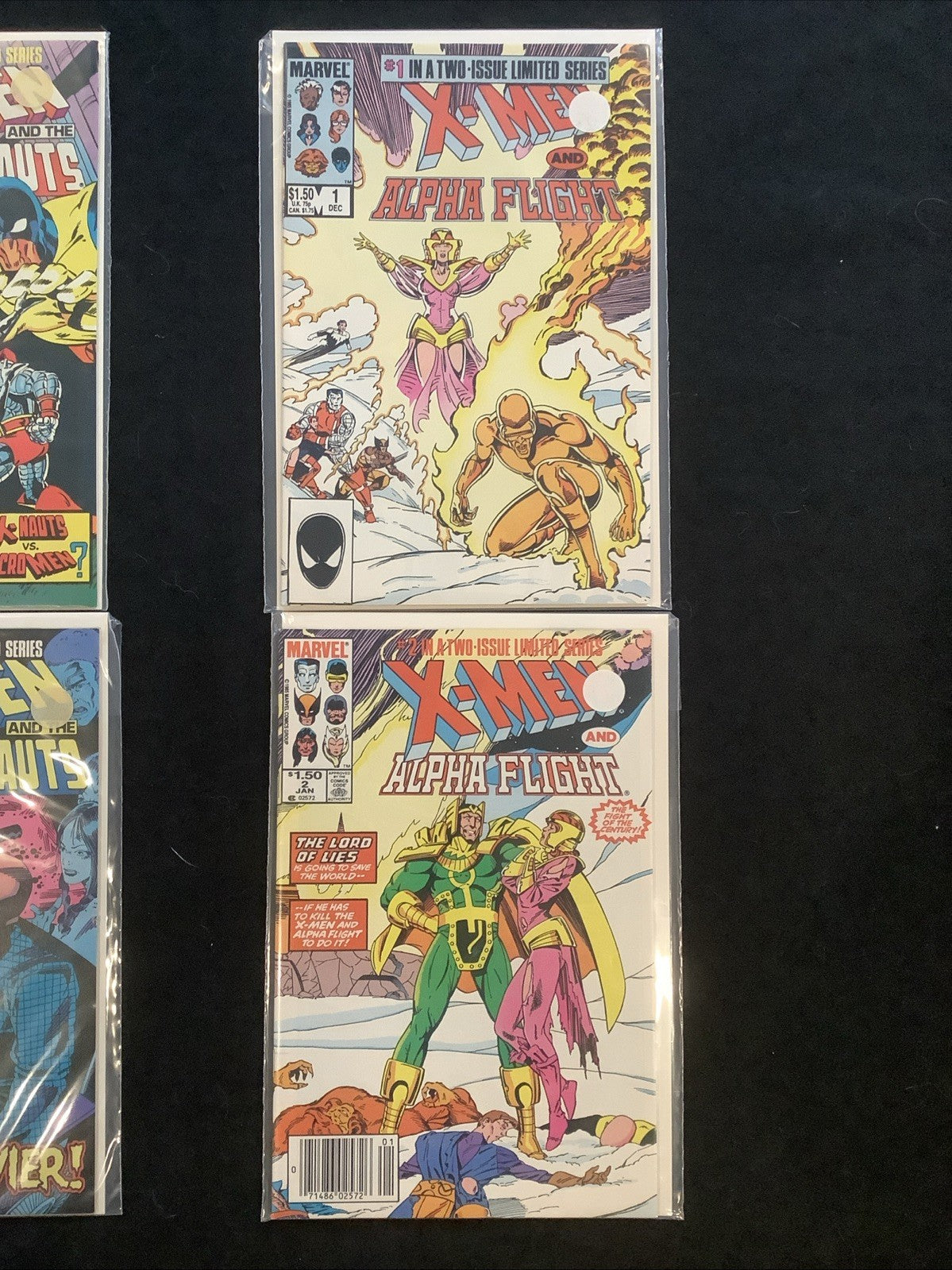 X-Men Comic Bundle: X-Men Classics #1-3, Micronauts #1-4, Alpha Flight #1-2