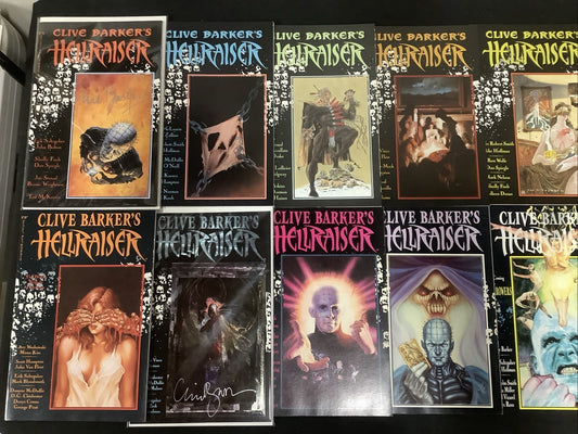 Hellraiser #1-12, 18, 20, Summer #1, Spring #1 Comic Lot, See Pics, Autographed!