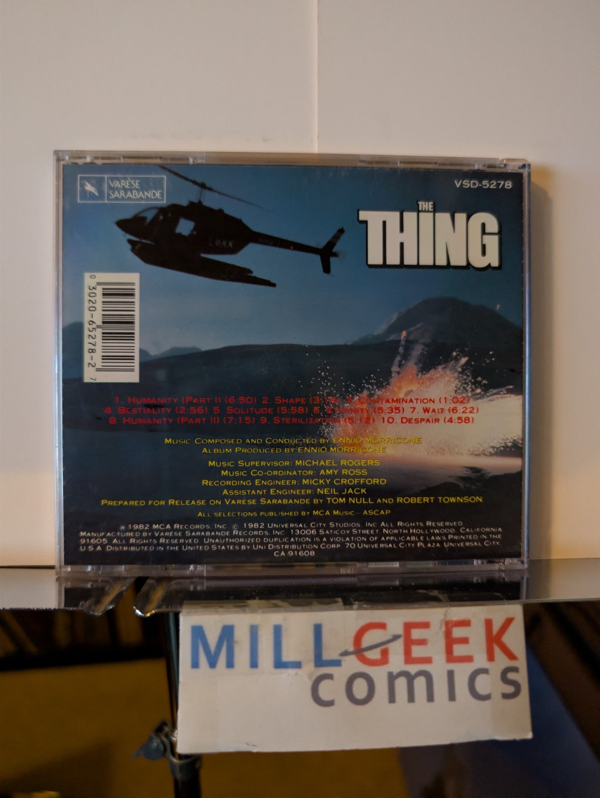 John Carpenter Soundtrack 2 CD Lot (The Thing, Prince of Darkness) RARE -JD