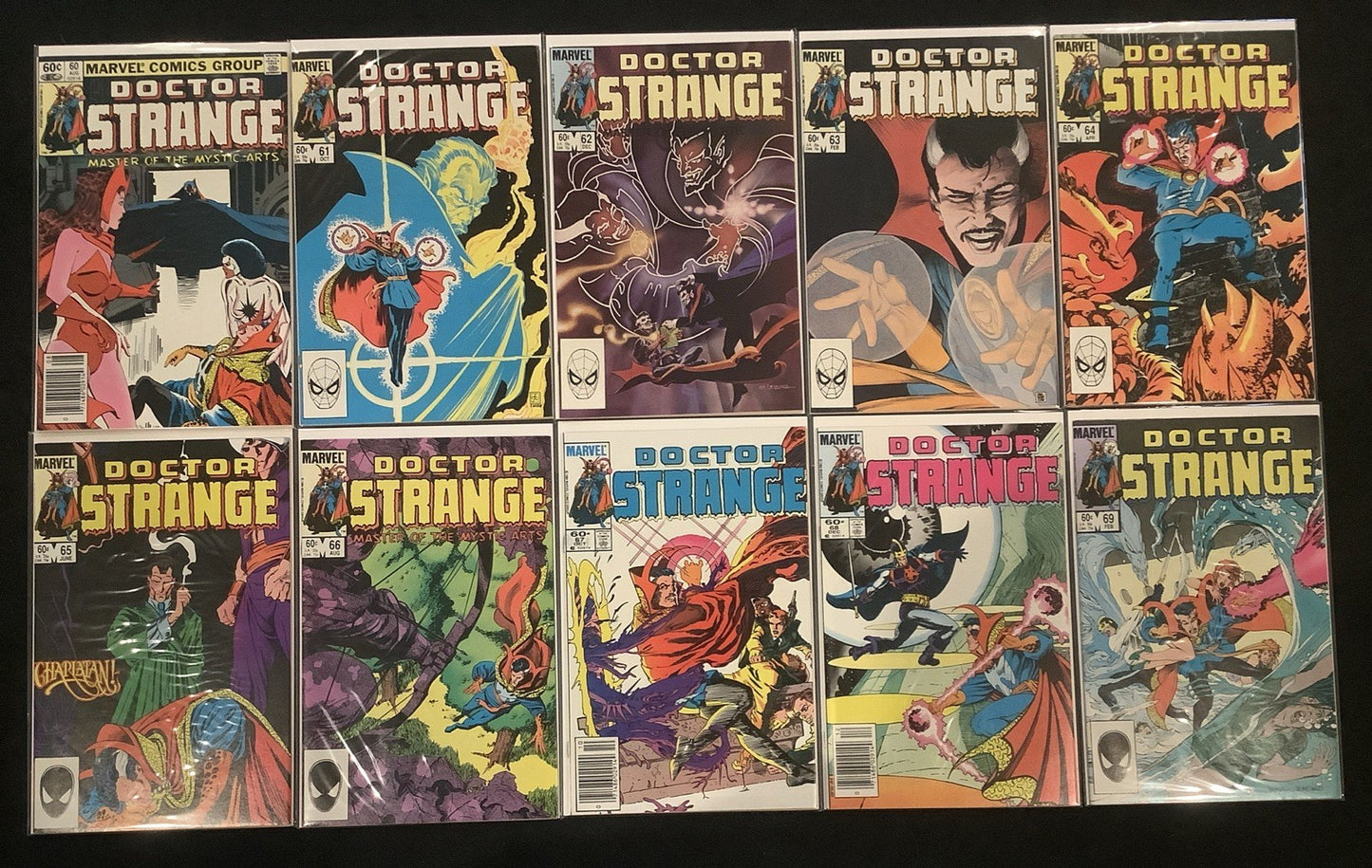 Doctor Strange #60-80 Comic Lot, Marvel, Peter B. Gillis, 1st Team Up With Blade