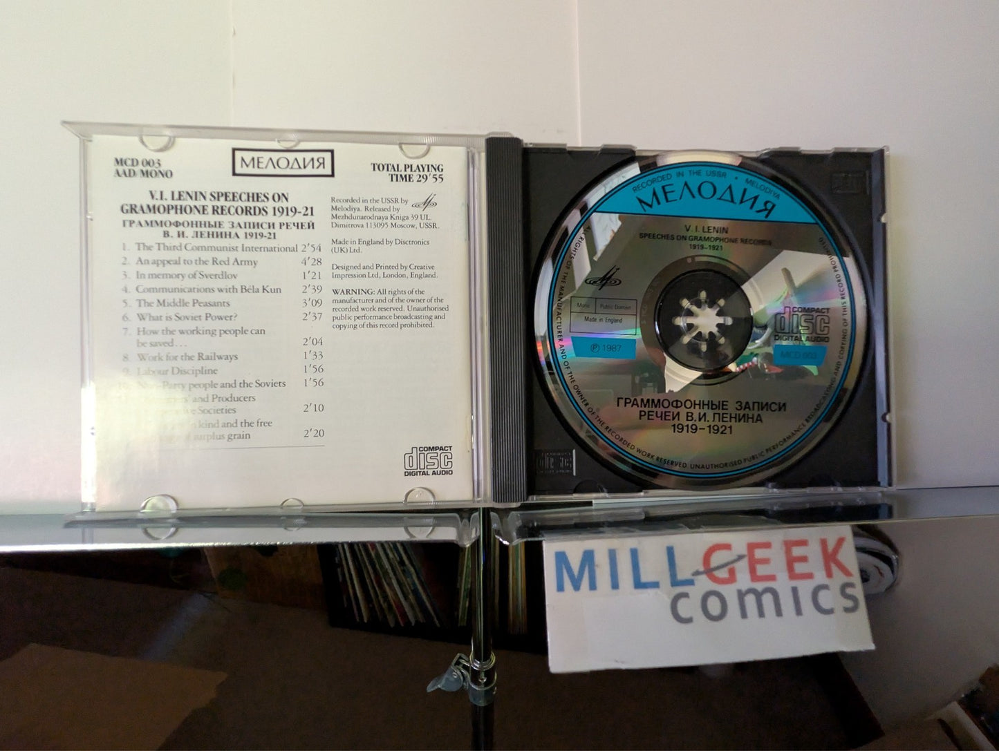 4 CDs About Russia: Speeches, Music, Theory -JD