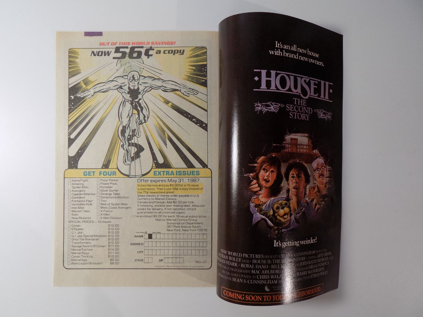 Punisher #1 Marvel Comic July 1987 Very Fine/Near Mint