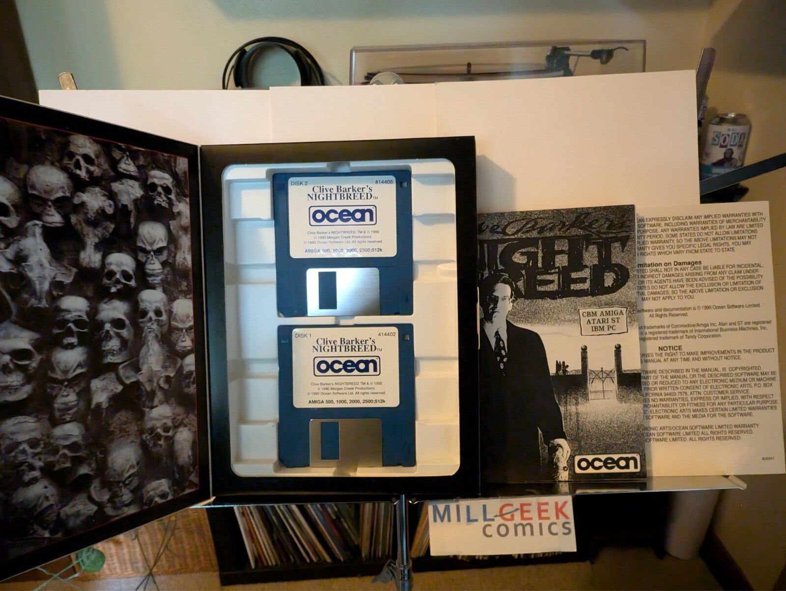 Clive Barker's Nightbreed, The Interactive Movie Amiga Big Box Complete JD