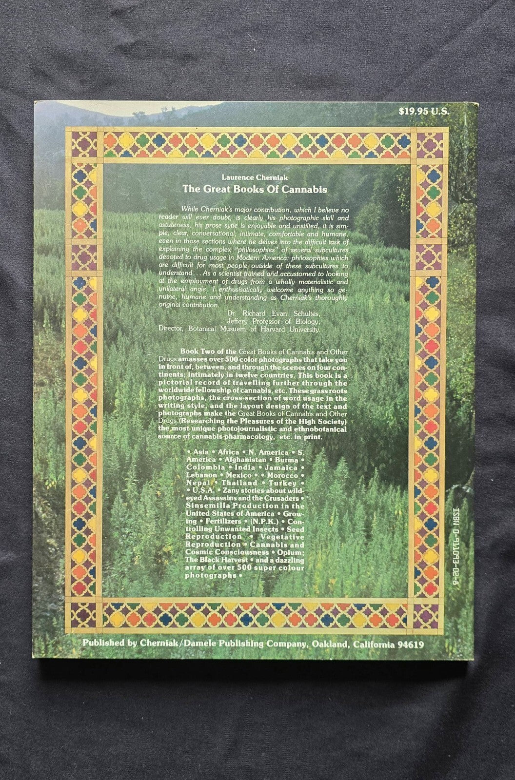 The Great Books of Cannabis Volume 1: Book 2 by Laurence Cherniak (1983 PC) JD