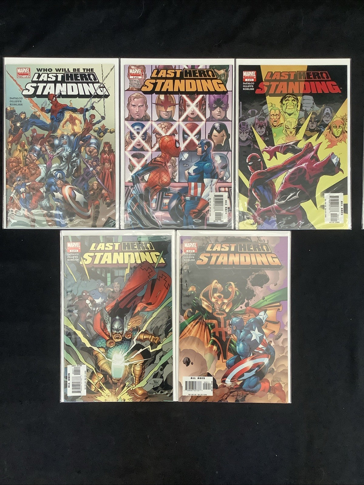 Last Hero Standing + Last Planet Standing Comic Bundle, Marvel, Both Complete