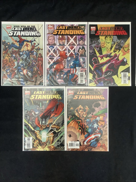 Last Hero Standing + Last Planet Standing Comic Bundle, Marvel, Both Complete