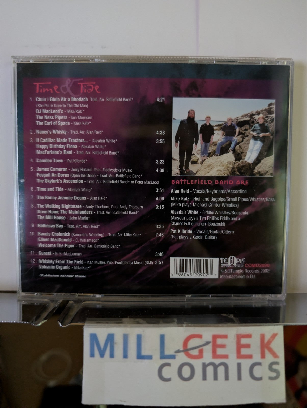 Battlefield Band 2 CD Lot (New Spring, Time & Tide) -JD