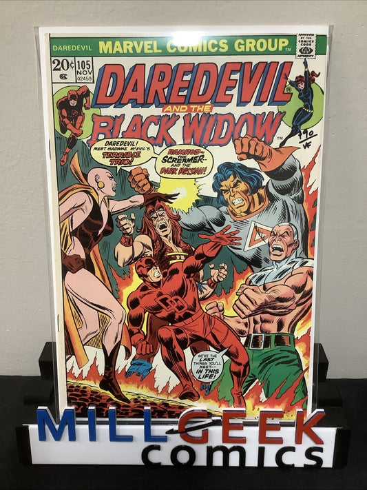 Daredevil #105 (Marvel Comics November 1973) VF (8.0) Cover + Origin Moondragon