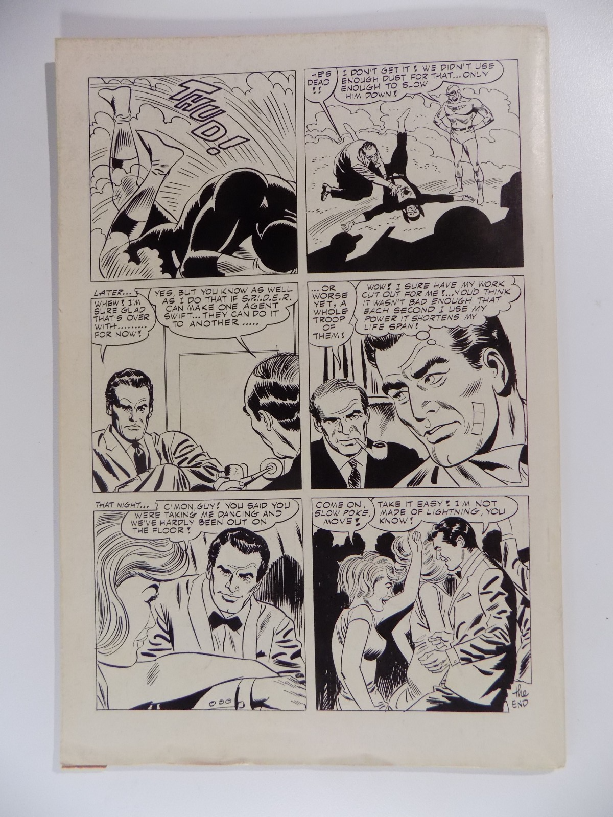 T.h.u.n.d.e.r. Agents #19 Tower Comics November 1968 Very Fine-