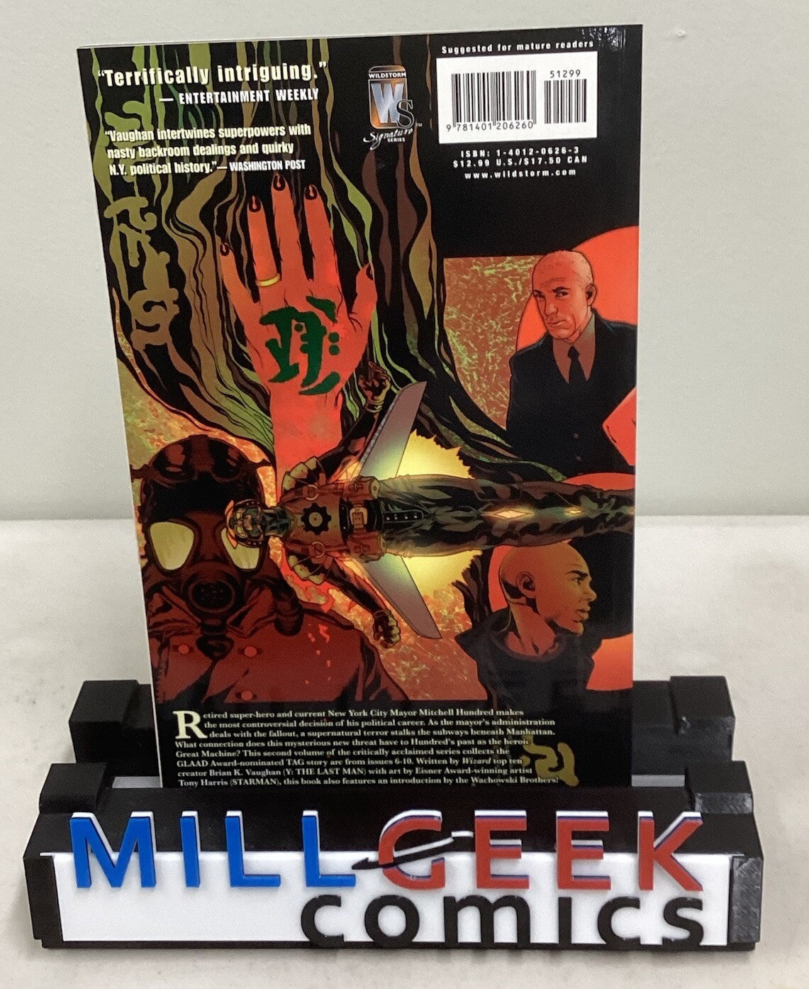 Ex Machina Volumes 1 & 2 - The First 100 Days - Tag