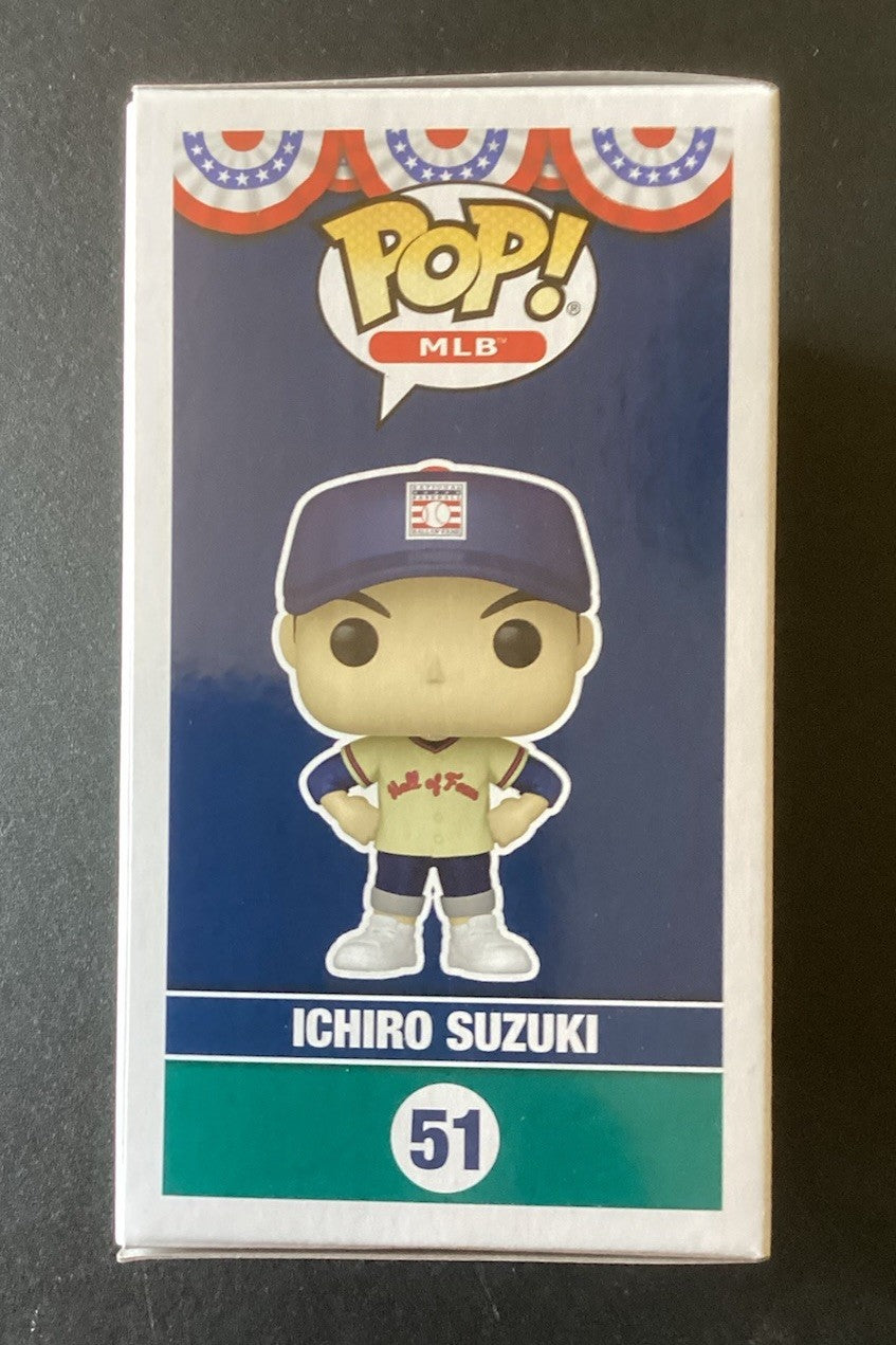 Funko Pop Ichiro Suzuki Seattle Mariners Hall of Fame Figure SGA 8/6/25