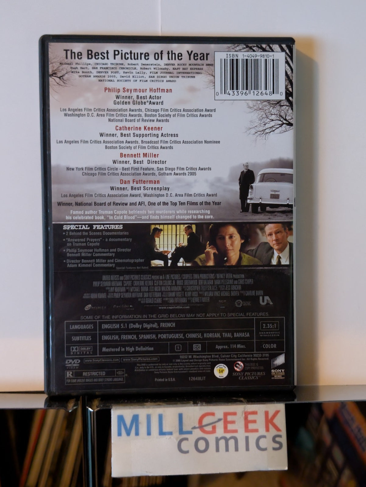 Good Night, and Good Luck / Capote, 2 Award Winning Films (DVD) -JD