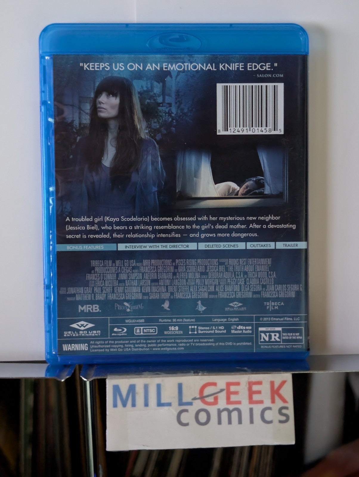 The Truth About Emanuel - Kaya Scodelario & Jessica Biel (Blu-ray) -JD