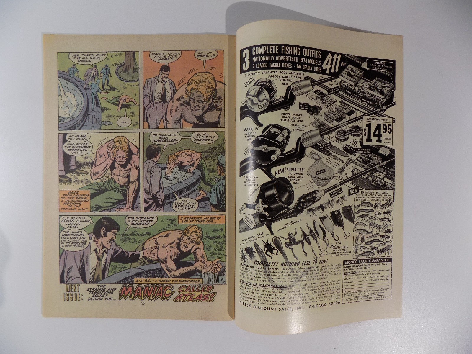 Werewolf by Night #22 Marvel Comic October 1974 Very Fine/Near Mint