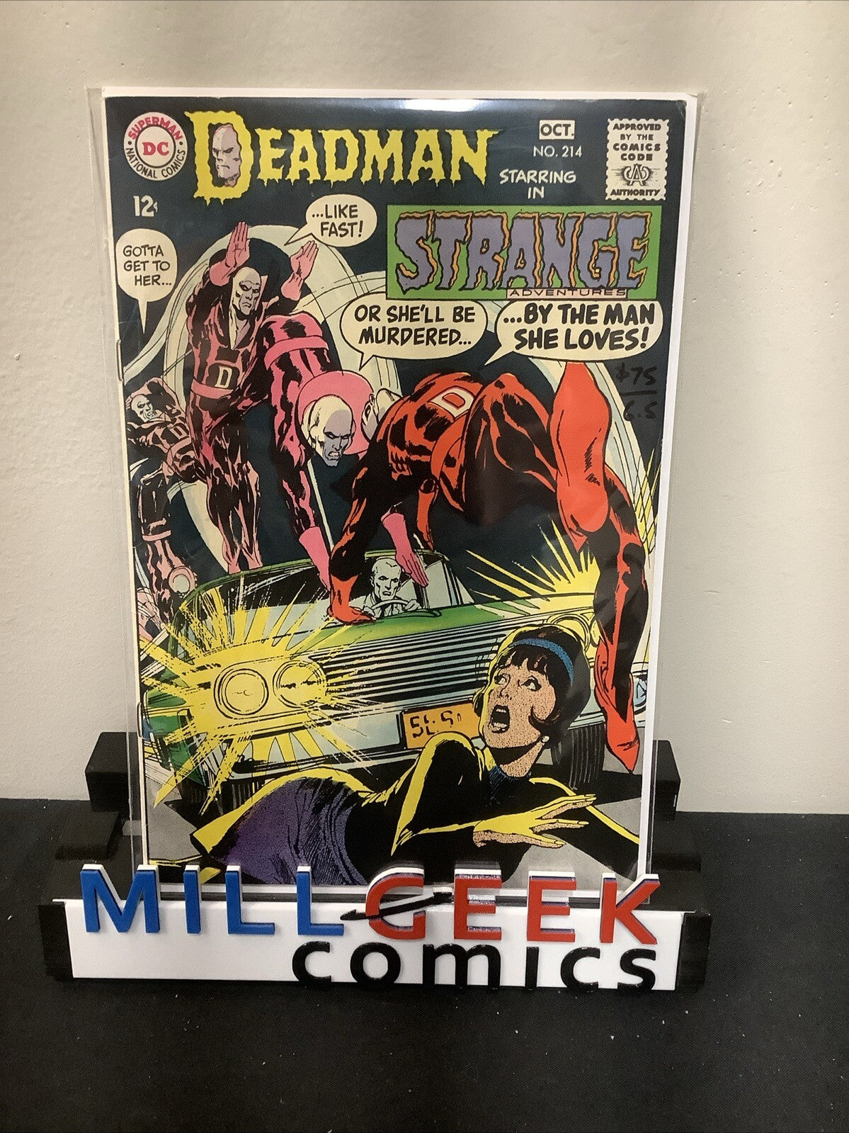 Strange Adventures #214 (1968) F+ (6.5) Neal Adams/Carmine Infantino, Deadman