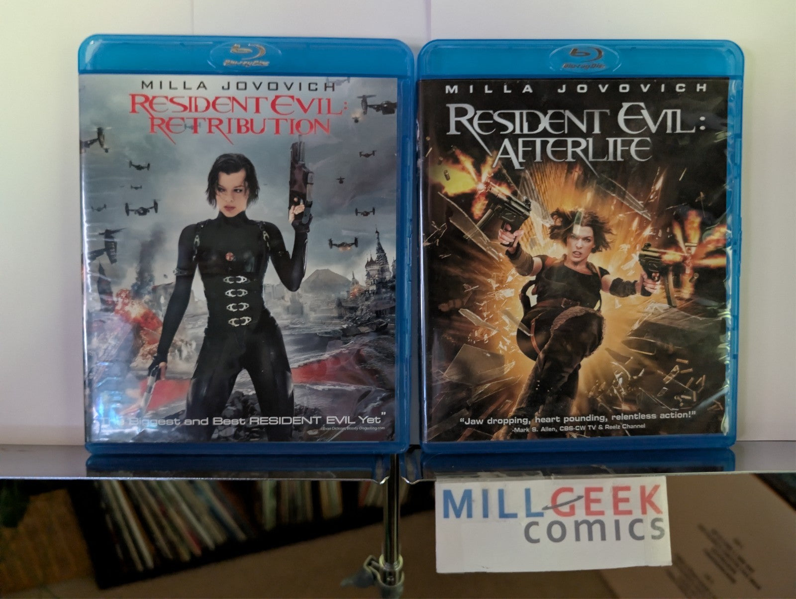 Resident Evil: Afterlife / Resident Evil: Retribution, 2 Movie Set (Blu-Ray) -JD