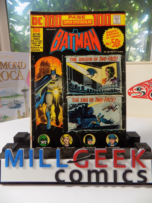 100 Page Super Spectacular #20 Batman DC Comic September 1973 Very Fine-