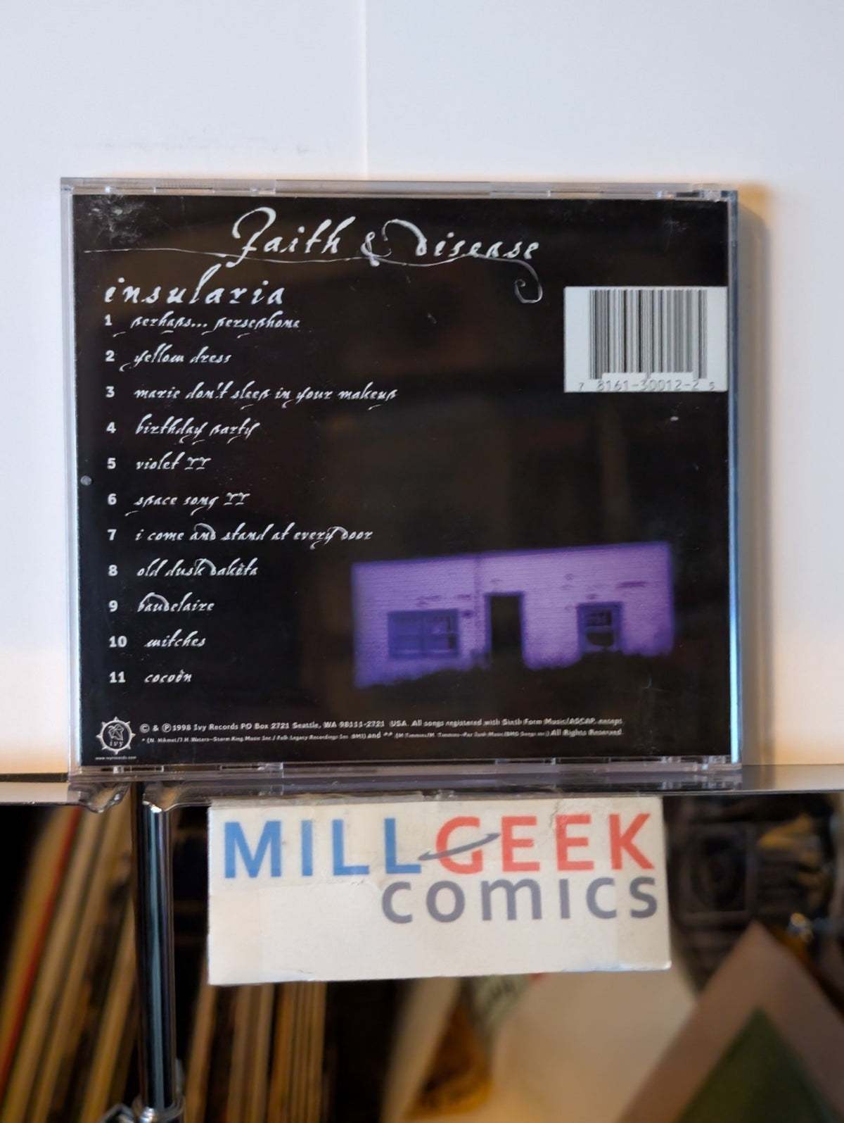 Faith & Disease - Insularia (CD 1998) Like New -JD