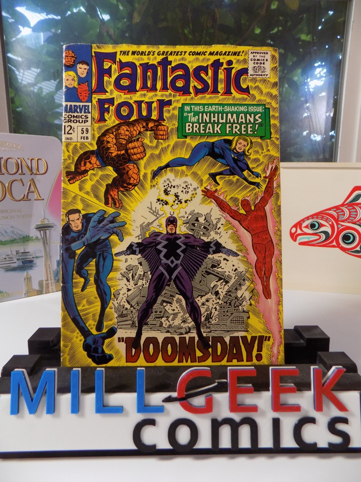 Fantastic Four #59 Marvel Comic February 1967 Fine/Very Fine