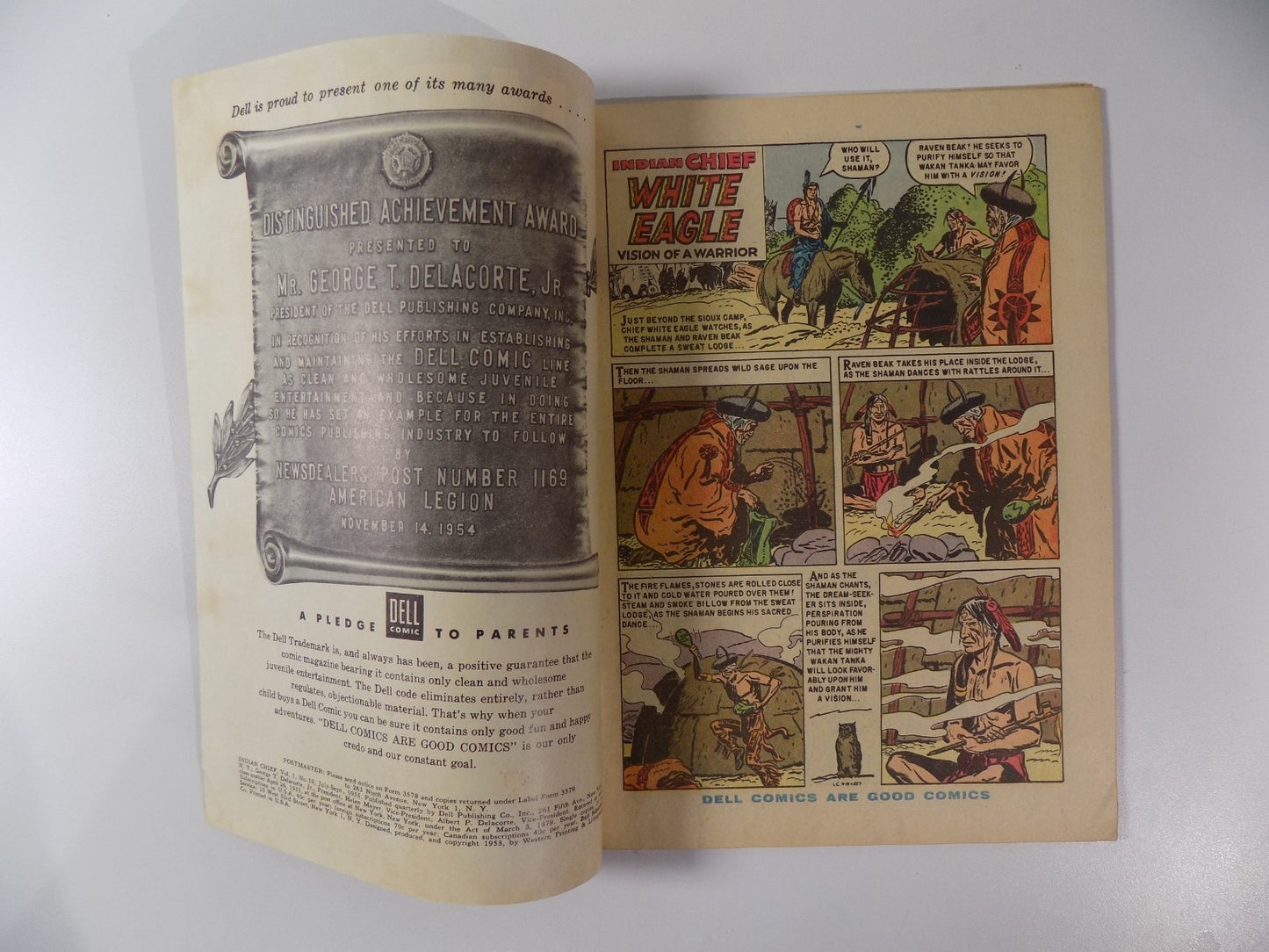 Indian Chief #19 Dell Comic July-Sept. 1955 Fine