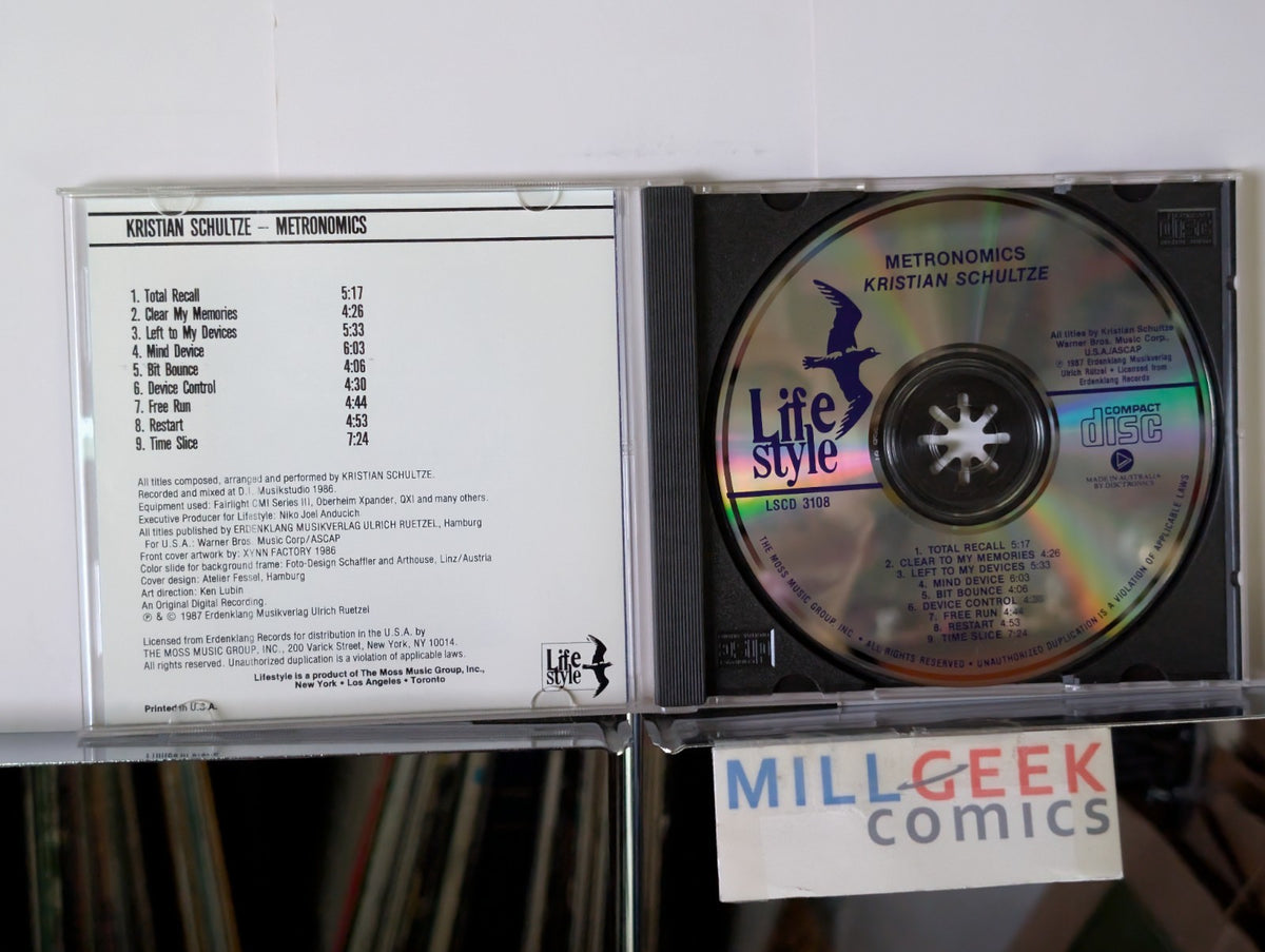 Kristian Schultze - Metronomics (CD 1987) Like New -JD