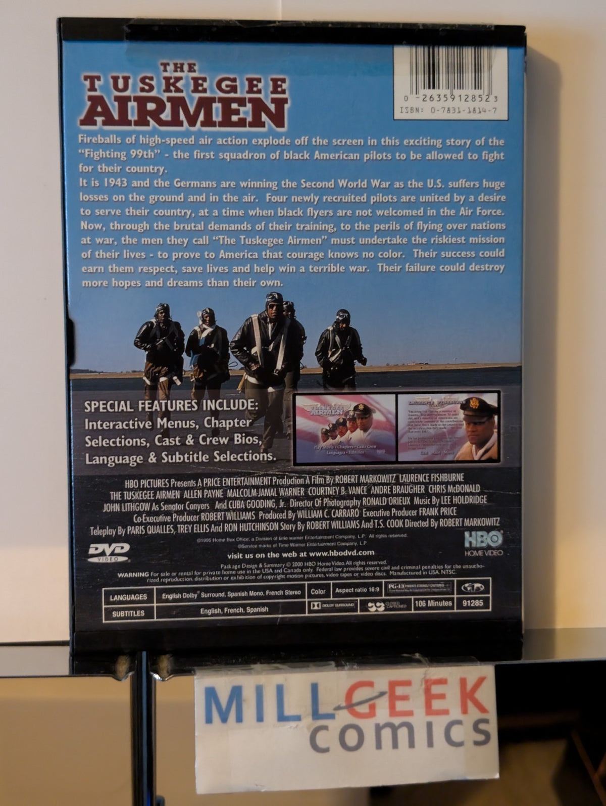 Tuskegee Airmen / Passchendaele / Stalingrad, 3 WWII Movies (DVD) -JD