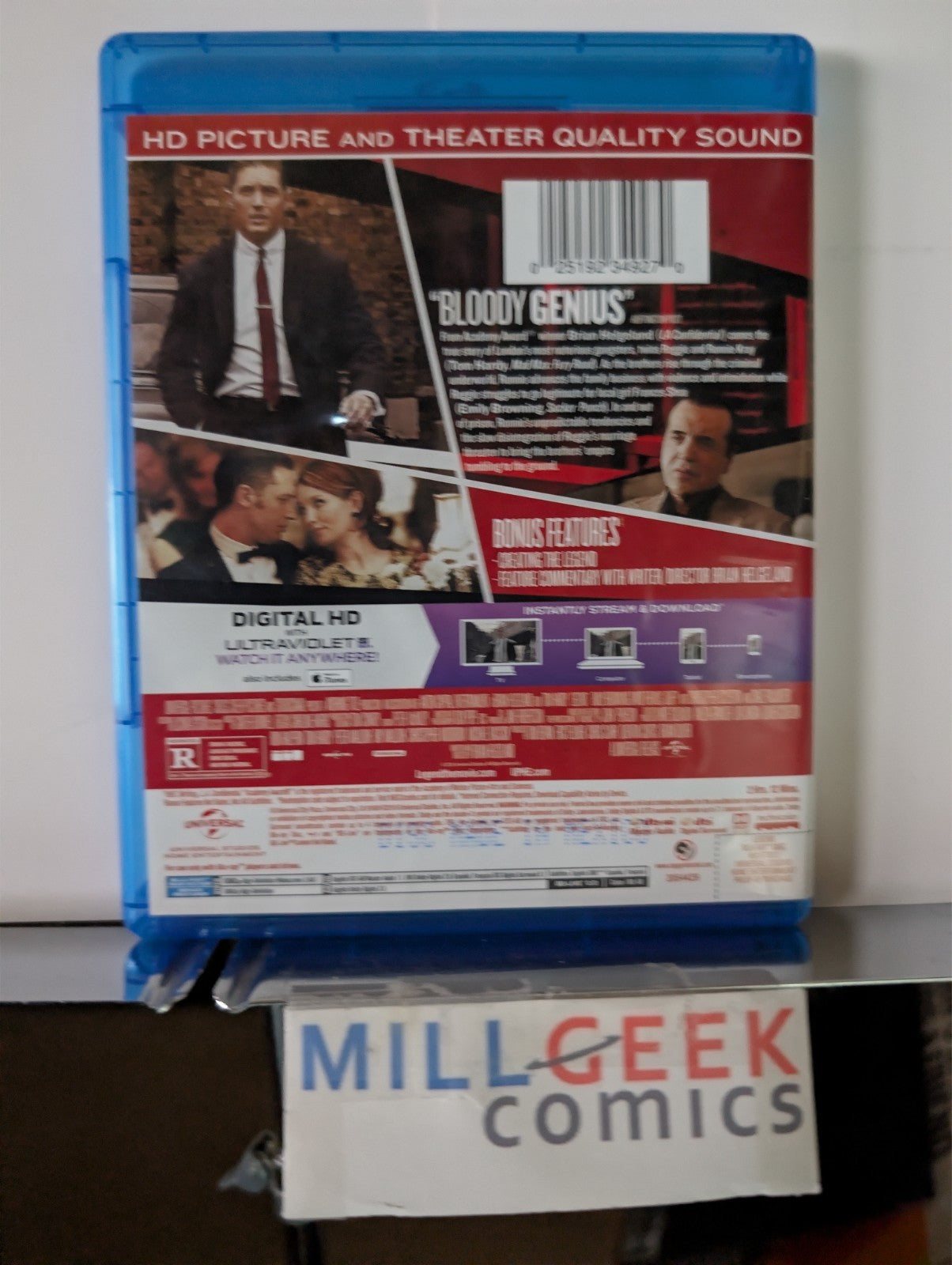 First Love / Legend, Takashi Miike, Tom Hardy 2 Movie Set (Blu-Ray) Like New -JD