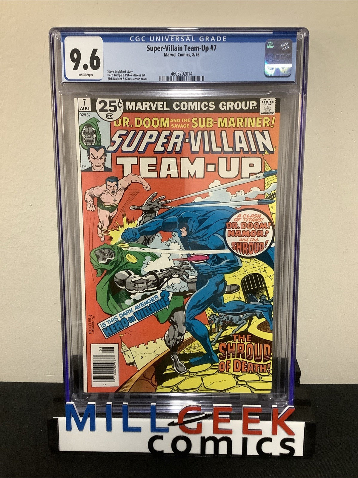 Super-Villain Team-Up #7 (Marvel Comics August 1976) CGC Graded 9.6 (NM+)