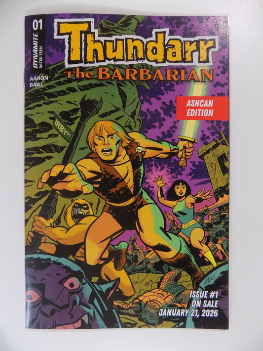 Thundarr the Barbarian #1 Dynamite Comic Ashcan Edition 