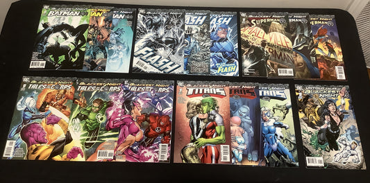 Blackest Night Tie-in Comic Bundle, DC Comics, Please Refer To Photo/Description