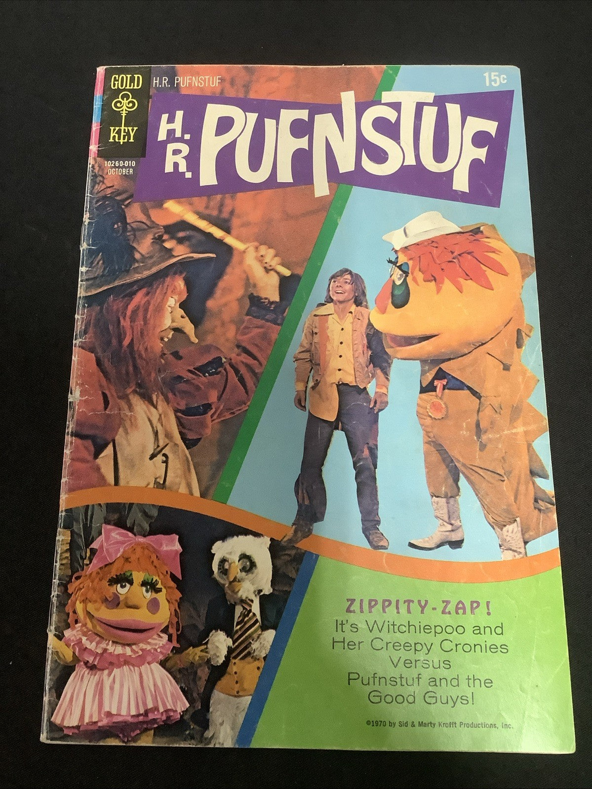 H.R. Pufnstuf #1 (1970) VG (4.0) Scarce! Gold Key Comics Publications